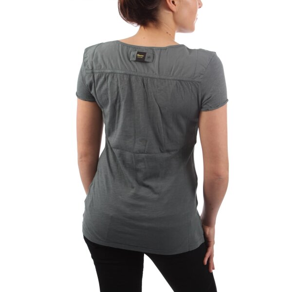 wawiHEROES BLAUER USA Damen T-Shirt MC in Grün