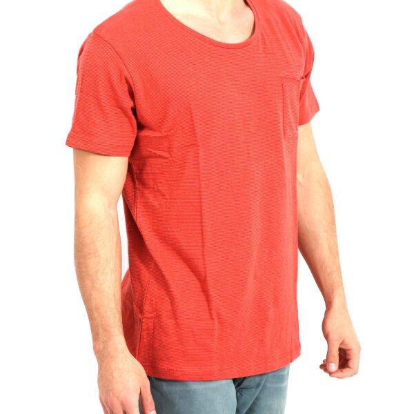 wawiHEROES JACK & JONES PREMIUM Herren T-Shirt STAMP in Rot