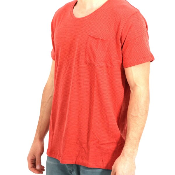 wawiHEROES JACK & JONES PREMIUM Herren T-Shirt STAMP in Rot