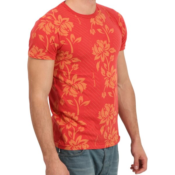 wawiHEROES JACK & JONES VINTAGE Herren T-Shirt HAWAII in Rot
