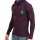 wawiHEROES JACK & JONES CORE Herren Langarm Shirt SHADOW in Blau/Rot
