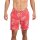 wawiHEROES FRESH BRAND Herren Short FLORAL CORAIL in Rot
