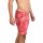 wawiHEROES FRESH BRAND Herren Short FLORAL CORAIL in Rot