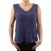wawiHEROES BLAUER USA Damen Strick-Top SMANICATA in Petrol