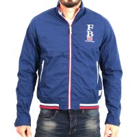 wawiHEROES FRESH BRAND Herren College Jacke NAVY in Blau