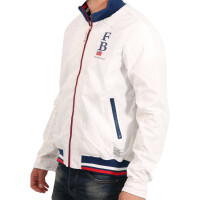 wawiHEROES FRESH BRAND Herren College Jacke OFF WHITE in...