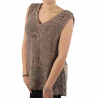 wawiHEROES BLAUER USA Damen Strick-Top SMANICATA in Khaki