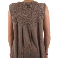 wawiHEROES BLAUER USA Damen Strick-Top SMANICATA in Khaki