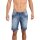 wawiHEROES FRESH BRAND Herren Jeans Short BLUE DENIM in Blau