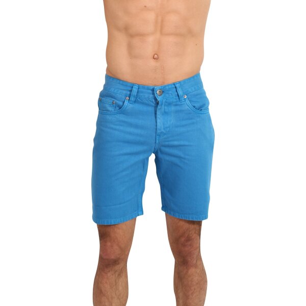 wawiHEROES FRESH BRAND Herren Short DENIM in Blau