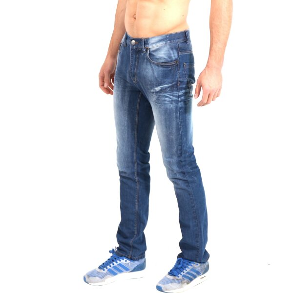 wawiHEROES FRESH BRAND Herren Jeans Hose DENIM in Blau