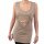 wawiHEROES BLAUER USA Damen Top CANOTTA in Beige