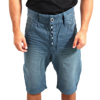 wawiHEROES HUMÖR Herrenshort LAGO DENIM in Petrol