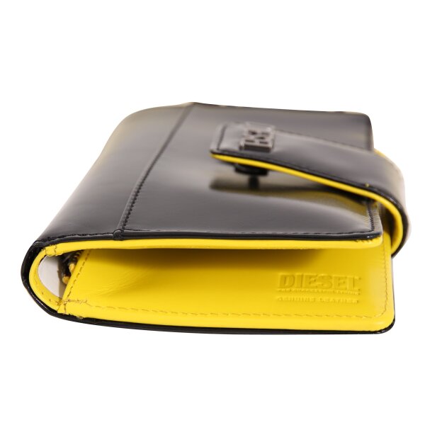 wawiHEROES DIESEL Damen Geldbörse SHINE in Schwarz/Gelb