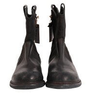 wawiHEROES DIESEL Herren Leder Boots DORF VINTAGE in Schwarz