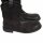 wawiHEROES DIESEL Herren Leder Boots DORF VINTAGE in Schwarz