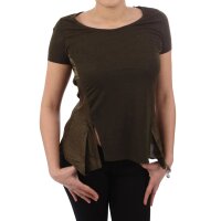 wawiHEROES BLAUER USA Damen T-Shirt MC AIRY in Grün