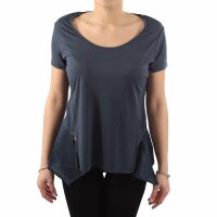 wawiHEROES BLAUER USA Damen T-Shirt MC AIRY in Dunkelblau