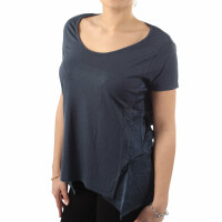 wawiHEROES BLAUER USA Damen T-Shirt MC AIRY in Dunkelblau