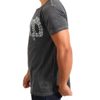 wawiHEROES INDICODE JEANS Herren T-Shirt DEAD in Grau