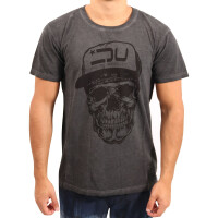wawiHEROES INDICODE JEANS Herren T-Shirt SKULL CAP in...