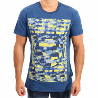 wawiHEROES HUMÖR Herren T-Shirt JAKATO ESTATE in Blau