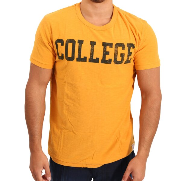 wawiHEROES JACK & JONES VINTAGE Herren T-Shirt JUMP in Orange