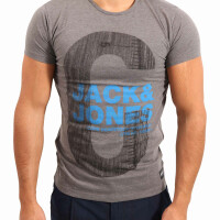 wawiHEROES JACK & JONES CORE Herren T-Shirt LEO GREY...