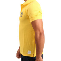 wawiHEROES FRESH BRAND Herren Kurzarm Polo Shirt YELLOW...