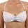 wawiHEROES DIESEL Damen Bandeau Bikini Oberteil BRANDY BRA in Weiß