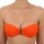 wawiHEROES DIESEL Damen Bandeau Bikini Oberteil SANDY REGGISEN in Orange