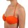 wawiHEROES DIESEL Damen Bandeau Bikini Oberteil SANDY REGGISEN in Orange
