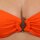 wawiHEROES DIESEL Damen Bandeau Bikini Oberteil SANDY REGGISEN in Orange