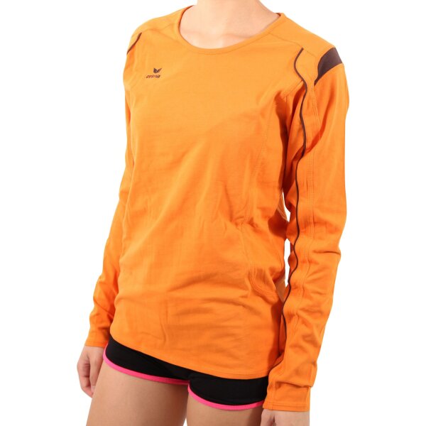 wawiHEROES ERIMA Damen Langarm Sportshirt TERRA 2.Wahl! in Orange