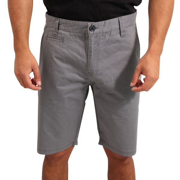 wawiHEROES ANERKJENDT Herren Short HAWAII CAVIAR Streifen in Grau