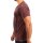 wawiHEROES INDICODE JEANS Herren T-Shirt FALLEN BERRY in Weinrot