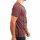 wawiHEROES INDICODE JEANS Herren T-Shirt FALLEN BERRY in Weinrot