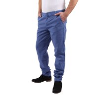wawiHEROES BLAUER USA Herren Hose LUNGO in Hellblau