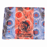 wawiHEROES DIESEL Herren Geldbeutel JASPER in Rot/Blau