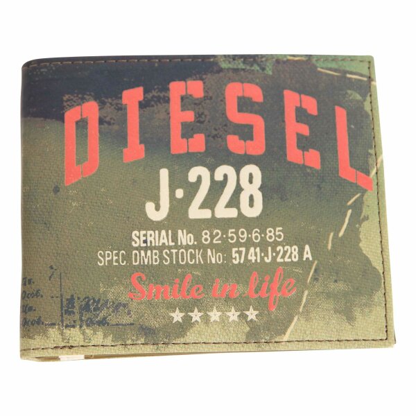wawiHEROES DIESEL Herren Brieftasche NEELA in Olive