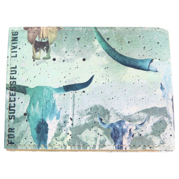 wawiHEROES DIESEL Herren Geldbeutel MONEY MONEY HIRESH in Hellgrün