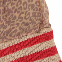 wawiHEROES CODELLO Damen Loop Schal POETRY GRUNGE in Beige