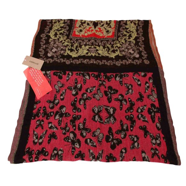 wawiHEROES CODELLO Damen Schal INFINITY LOVE in Schwarz