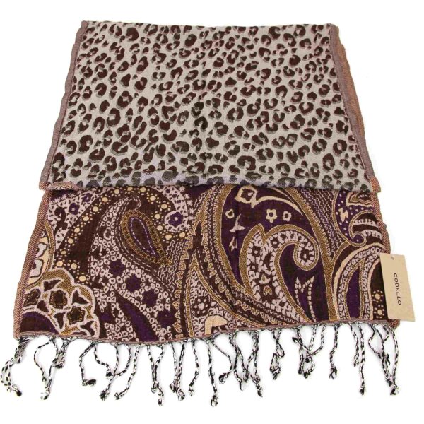 wawiHEROES CODELLO Damen Schal DREAM CIRCUS in Beige