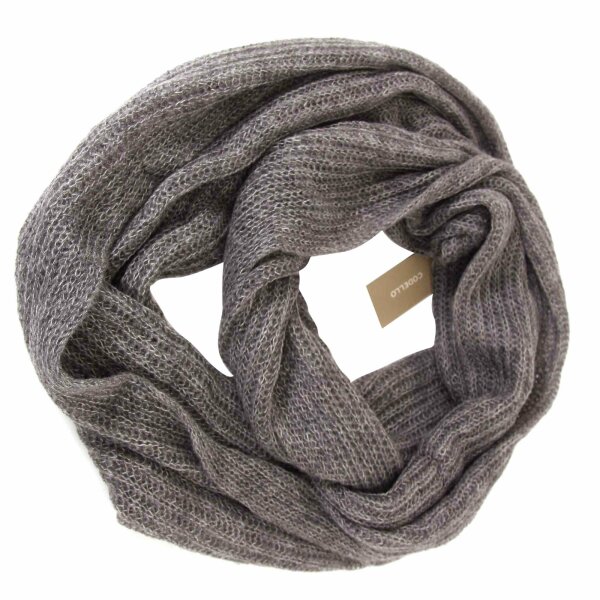 wawiHEROES CODELLO Unisex Loop Schal WINTER WONDERLAND in Grau