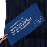 wawiHEROES CODELLO Herren Loop Schal MEN in Dunkelblau