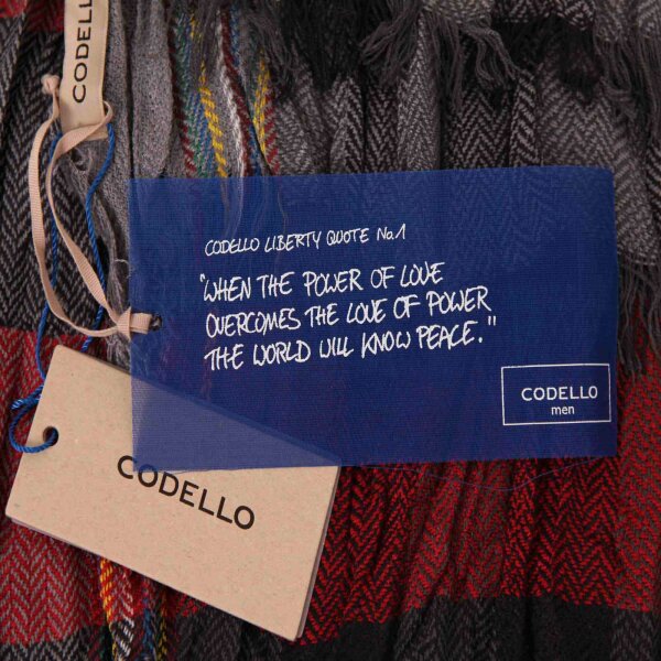 wawiHEROES CODELLO Herren Schal MEN SCARF in Rot