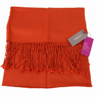 wawiHEROES CODELLO Damen Tuch PASHMINA in Orange