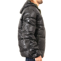 wawiHEROES HUMÖR Herren Winterjacke GEORGE in Schwarz