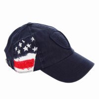 wawiHEROES BLAUER USA Baseball Cap CAPPELLO Uni in Blau